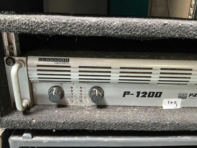 1998 dap audio palladium p1200 versterker - afbeelding 2 van  4