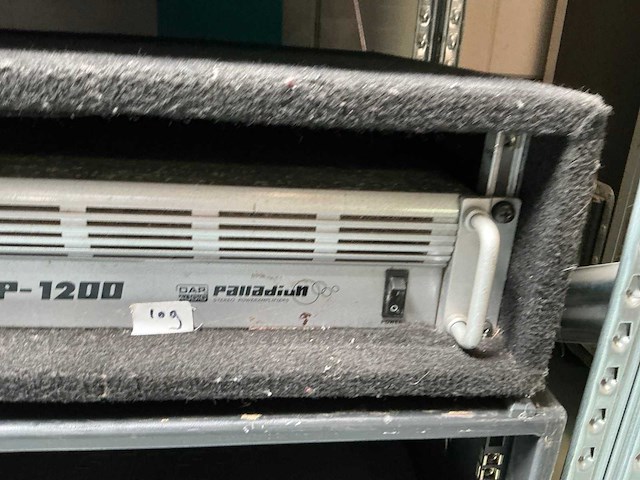 1998 dap audio palladium p1200 versterker - afbeelding 3 van  4