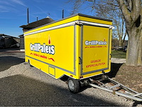 1998 de vries jv 3500 markaliner verkoopwagen aanhangwagen - afbeelding 1 van  5