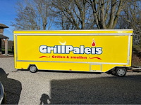 1998 de vries jv 3500 markaliner verkoopwagen aanhangwagen - afbeelding 2 van  5