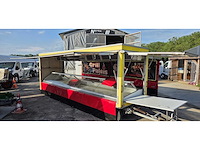 1998 de vries jv 3500 markaliner verkoopwagen aanhangwagen - afbeelding 3 van  5