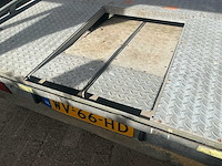 1998 doornwaard dpw autotransporter aanhangwagen wv-66-hd - afbeelding 2 van  19