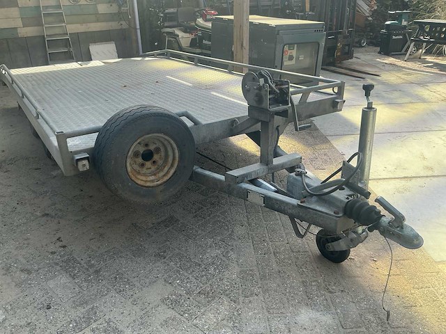 1998 doornwaard dpw autotransporter aanhangwagen wv-66-hd - afbeelding 12 van  19