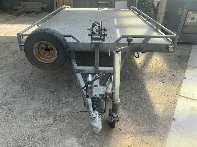 1998 doornwaard dpw autotransporter aanhangwagen wv-66-hd - afbeelding 15 van  19