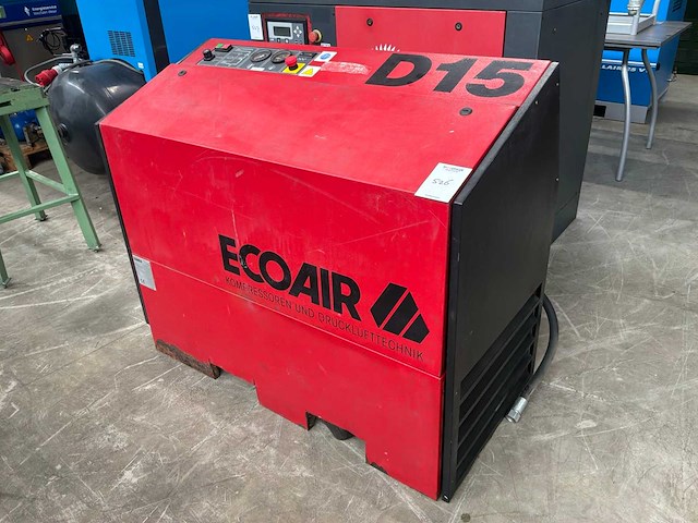 1998 ecoair d15 schroefcompressor - afbeelding 1 van  6