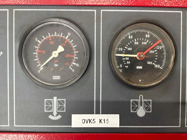 1998 ecoair d15 schroefcompressor - afbeelding 5 van  6