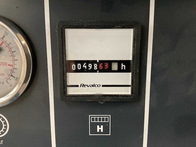 1998 elektra beckum mega silent 660/15 schroefcompressor - afbeelding 3 van  7