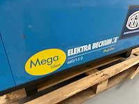 1998 elektra beckum mega silent 660/15 schroefcompressor - afbeelding 4 van  7