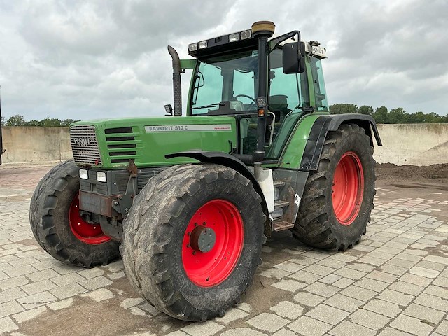 1998 fendt 512 c favorit vierwielaangedreven landbouwtractor - afbeelding 1 van  39