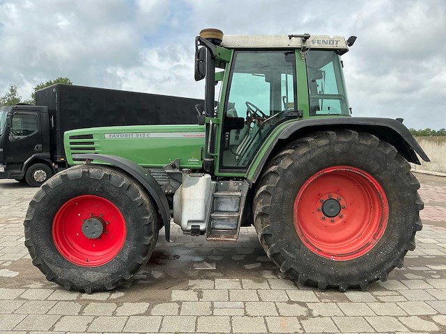 1998 fendt 512 c favorit vierwielaangedreven landbouwtractor - afbeelding 11 van  39
