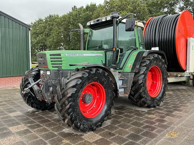 1998 fendt favorit 514c turboshift vierwielaangedreven landbouwtractor - afbeelding 1 van  34