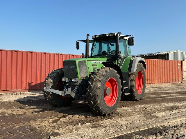 1998 fendt favorit 824 vierwielaangedreven landbouwtractor - afbeelding 1 van  18