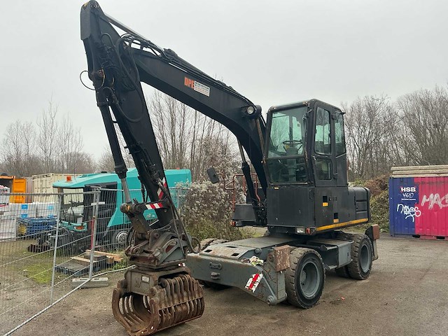 1998 fiat-hitachi fh 130w.3 banden graafmachine - afbeelding 12 van  59