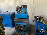 1998 finn-power p 20 hydraulische slangenpers - afbeelding 1 van  6