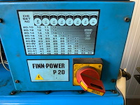 1998 finn-power p 20 hydraulische slangenpers - afbeelding 3 van  6
