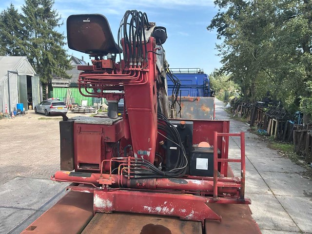 1998 floor flo 12 30h2 oplegger met kennis 16.000 kraan - afbeelding 6 van  10