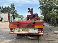 1998 floor flo 12 30h2 oplegger met kennis 16.000 kraan - afbeelding 8 van  10