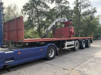 1998 floor flo 12 30h2 oplegger met kennis 16.000 kraan - afbeelding 1 van  29