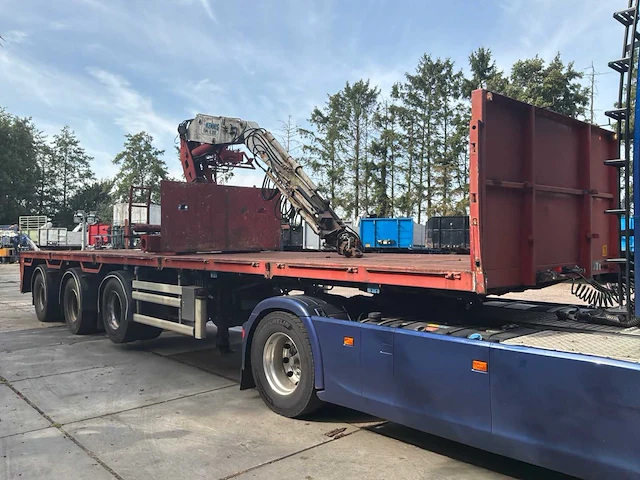 1998 floor flo 12 30h2 oplegger met kennis 16.000 kraan - afbeelding 23 van  29