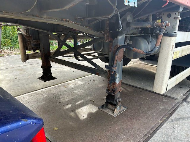 1998 floor flo 12 30h2 oplegger met kennis 16.000 kraan - afbeelding 9 van  27