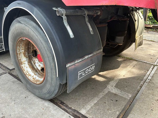 1998 floor flo 12 30h2 oplegger met kennis 16.000 kraan - afbeelding 16 van  27