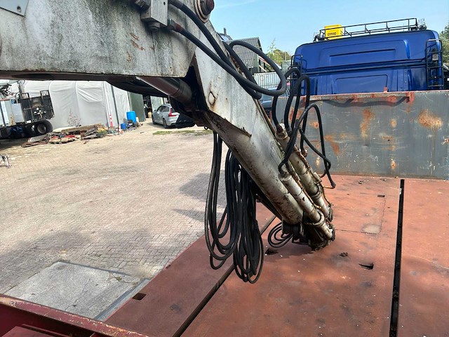 1998 floor flo 12 30h2 oplegger met kennis 16.000 kraan - afbeelding 24 van  27