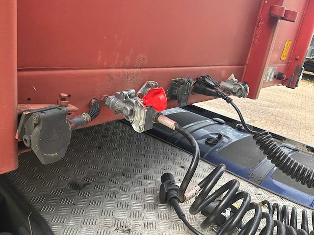 1998 floor flo 12 30h2 oplegger met kennis 16.000 kraan - afbeelding 5 van  27