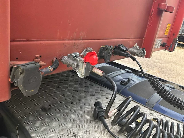 1998 floor flo 12 30h2 oplegger met kennis 16.000 kraan - afbeelding 29 van  29