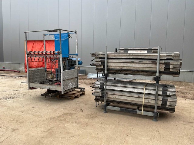 1998 geda 200z tandheugel bouwlift / goederenlift - afbeelding 10 van  17