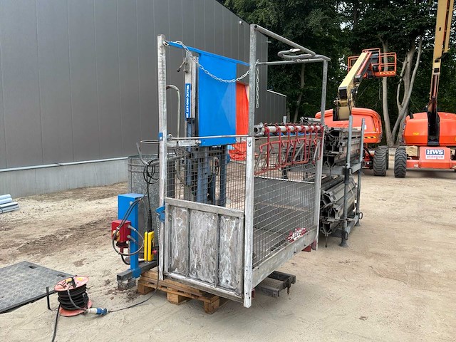 1998 geda 200z tandheugel bouwlift / goederenlift - afbeelding 12 van  17