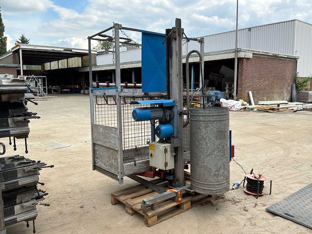 1998 geda 200z tandheugel bouwlift / goederenlift - afbeelding 14 van  17