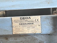 1998 geda 200z tandheugel bouwlift / goederenlift - afbeelding 17 van  17