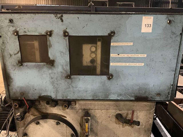 1998 georg fischer disa 2013 mk4/plc-a amc hydrauliek unit - afbeelding 9 van  10