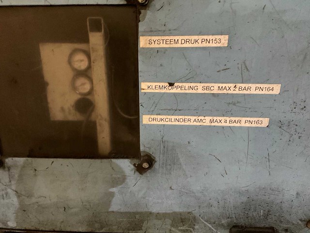 1998 georg fischer disa 2013 mk4/plc-a amc hydrauliek unit - afbeelding 10 van  10