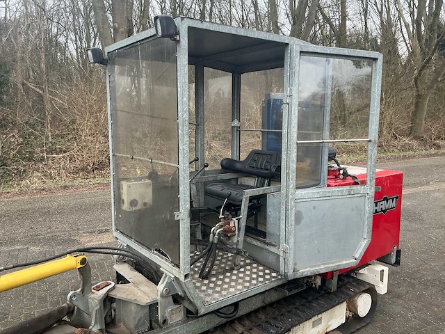 1998 hamm bb-klo-300 stobbenfreesmachine / boomstronkenfreesmachine - afbeelding 4 van  21