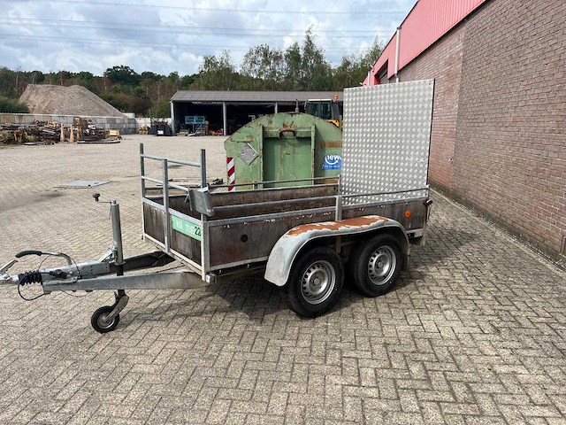 1998 hapert v2000-02 geremde tandemasser aanhangwagen – 2.000 kg - afbeelding 5 van  9