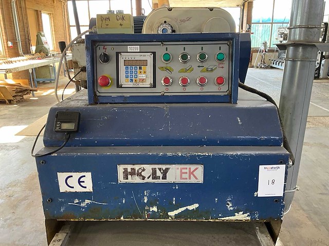 1998 holytek hk610 dubbele schaafmachine - afbeelding 15 van  18