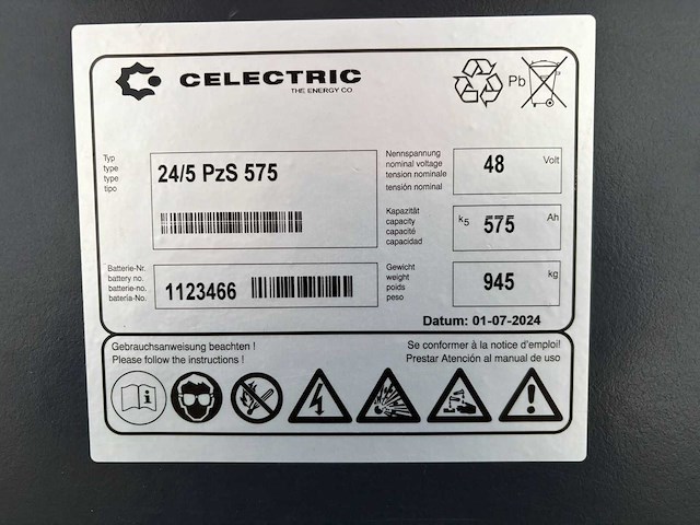 1998 hyster e1.50xm vorkheftruck - afbeelding 12 van  13