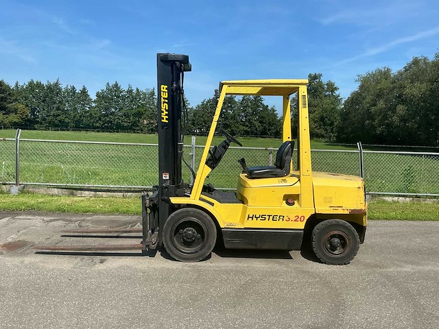 1998 hyster h3.20 xml vorkheftruck - afbeelding 10 van  15