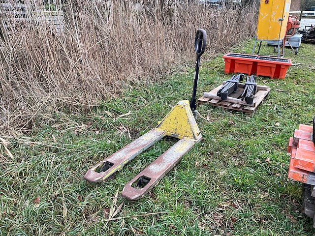 1998 hyster quicklift hand hydraulische palletwagen - afbeelding 1 van  5