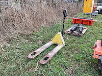 1998 hyster quicklift hand hydraulische palletwagen - afbeelding 1 van  5