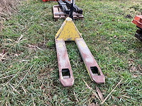 1998 hyster quicklift hand hydraulische palletwagen - afbeelding 2 van  5