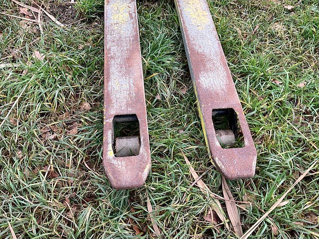 1998 hyster quicklift hand hydraulische palletwagen - afbeelding 3 van  5