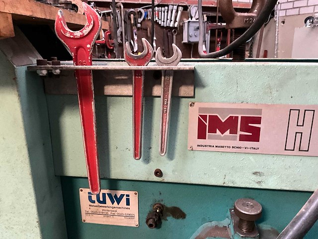 1998 ims hy 50 pons- en knipmachine - afbeelding 13 van  18