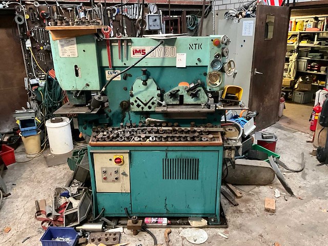 1998 ims hy 50 pons- en knipmachine - afbeelding 3 van  18