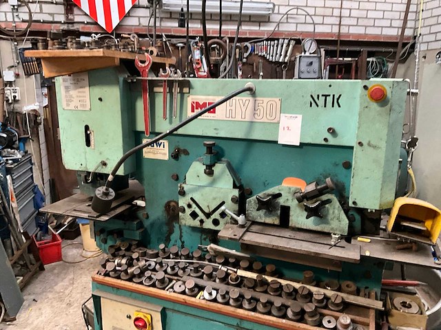 1998 ims hy 50 pons- en knipmachine - afbeelding 7 van  18