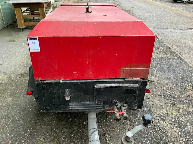 1998 ingersoll rand p110wd luchtcompressor aanhangwagen - afbeelding 13 van  14