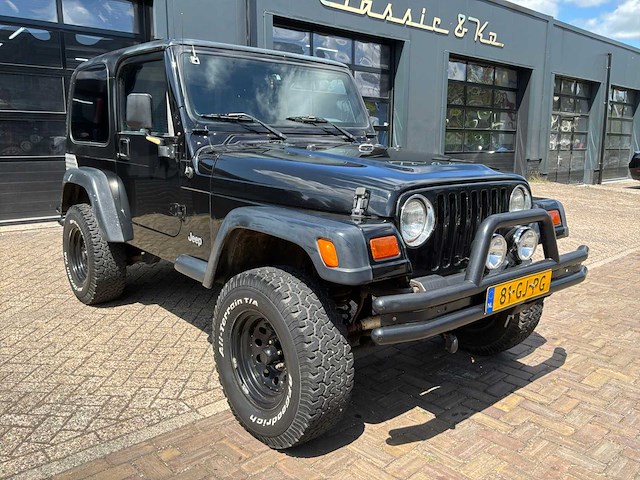 1998 jeep wrangler 4.0i hardtop personenauto - afbeelding 22 van  25