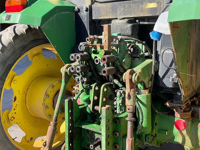 1998 john deere 6210 vierwielaangedreven landbouwtractor - afbeelding 4 van  20