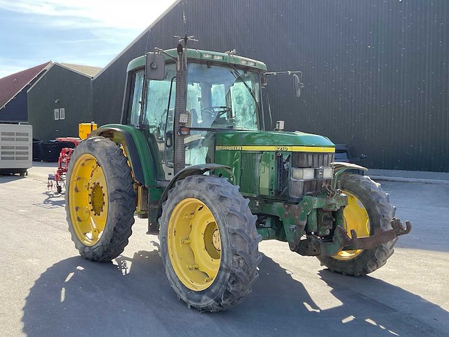 1998 john deere 6210 vierwielaangedreven landbouwtractor - afbeelding 1 van  20